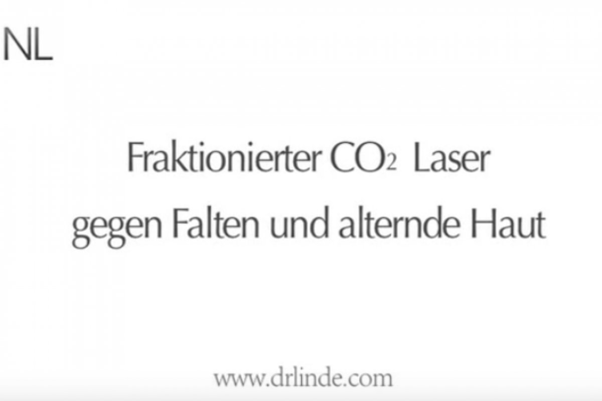 Dr. Linde - Fraktionierter CO<sub>2</sub> Laser gegen Falten und alternde Haut